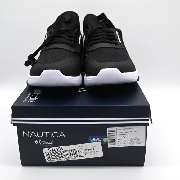 Nautica Other - Nautica Athletic Men's Sneaker Black Color  US 10 Lace- Up Fashion-Walking Shoe‎